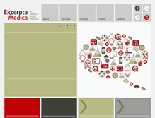 Tablet Screenshot of excerptamedica.com